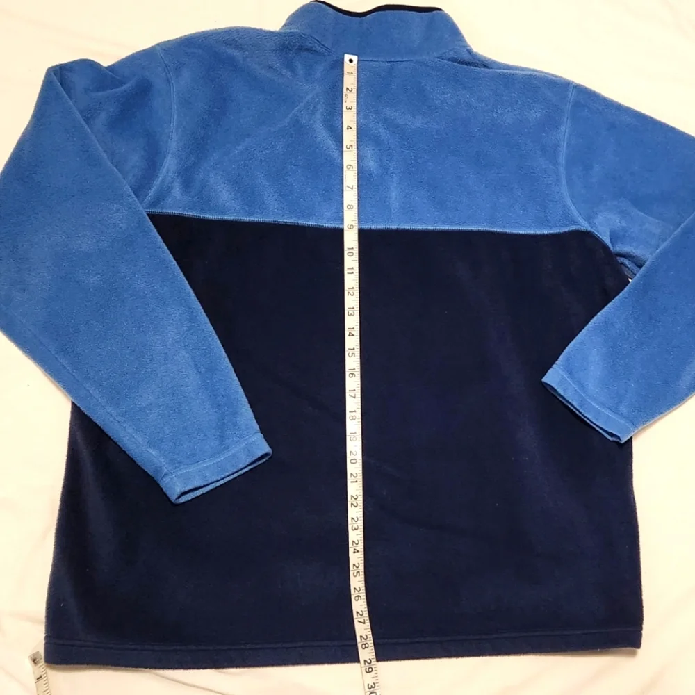 Mens Columbia  1/4 Snap Button Fleece Pullover Jacket XXL - Picture 5 of 5